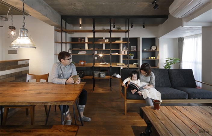 日本LOFT風格住宅改造設計