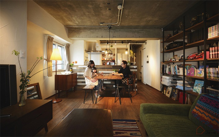 日本LOFT風格住宅改造設計