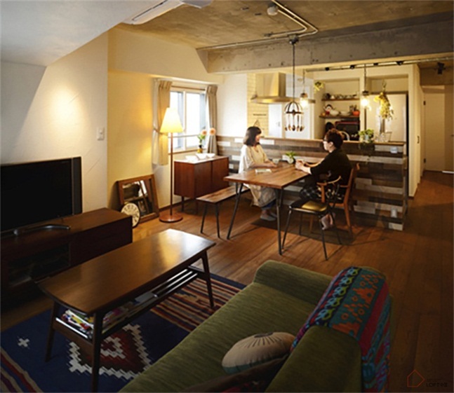 日本LOFT風格住宅改造設計