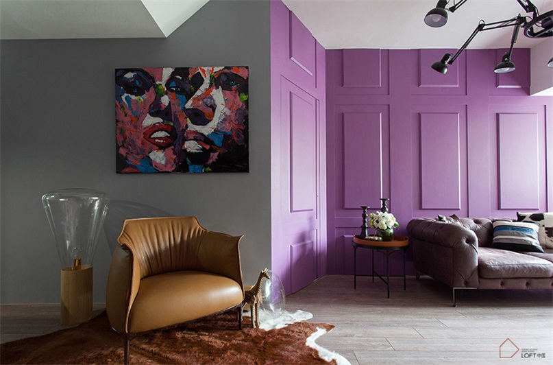 台北49平米開放式混搭風老公寓改造