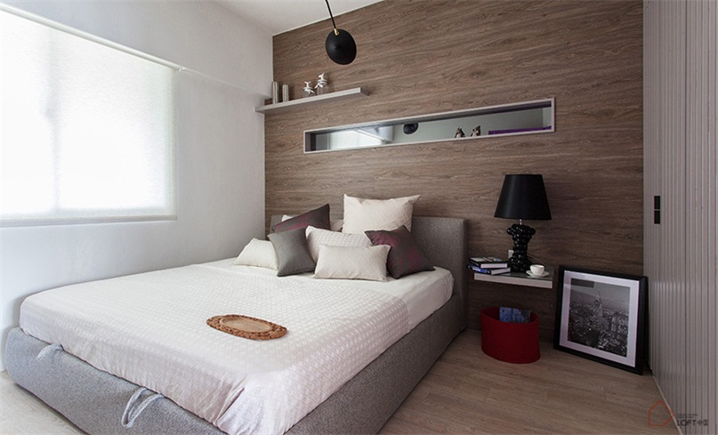 台北49平米開放式混搭風老公寓改造