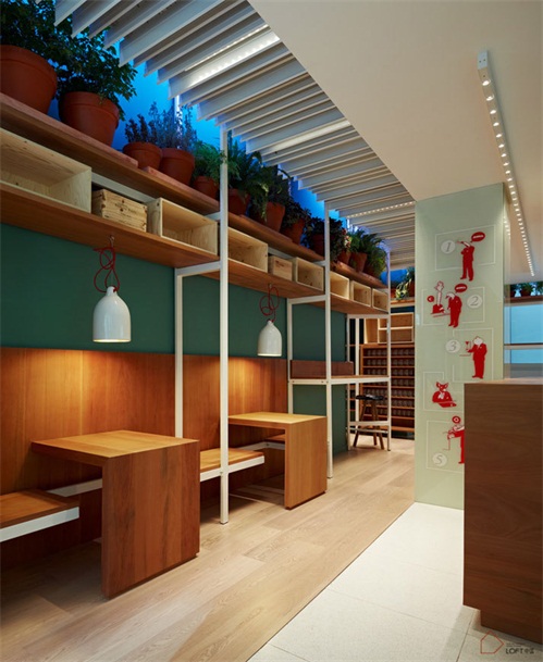 loft風格餐廳設計