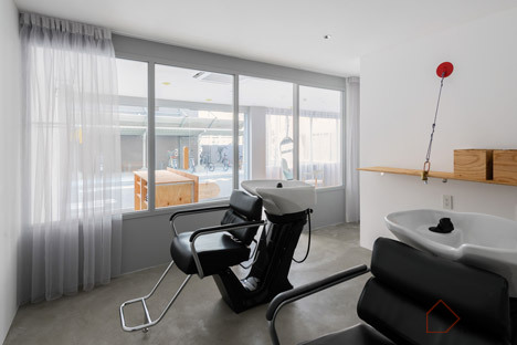 loft風格理發店設計