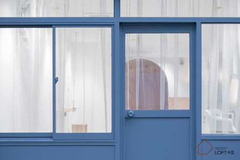 loft風格理發店設計