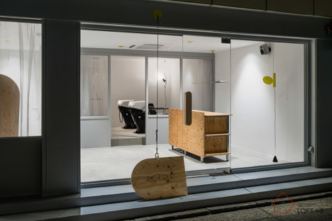 loft風格理發店設計