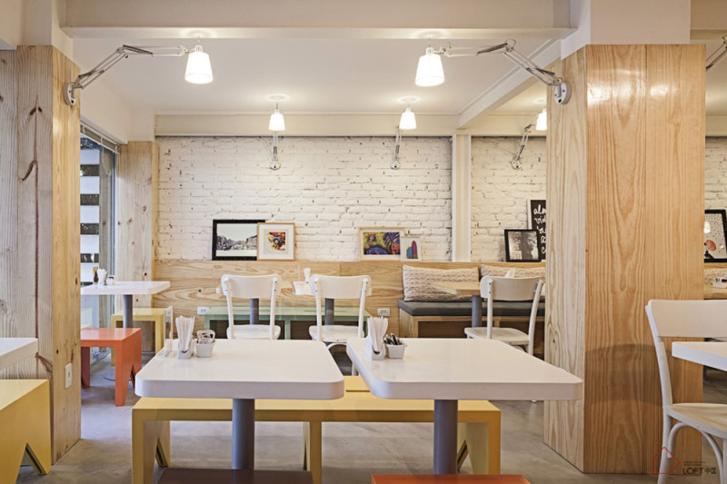 loft風格咖啡廳設計