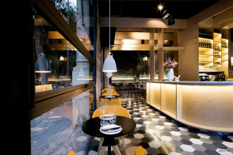 loft風格餐廳設計