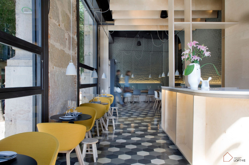 loft風格餐廳設計