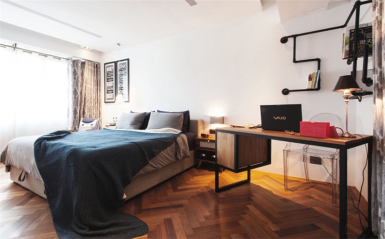 台北“咖啡香”工業風公寓