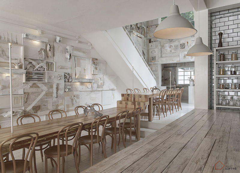 LOFT風格餐廳設計