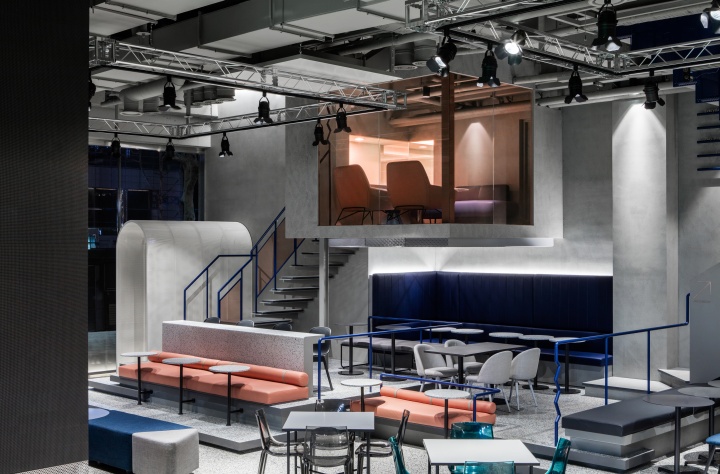 辦公空間,韓國辦公室設計,視覺媒體辦公室,工作室設計