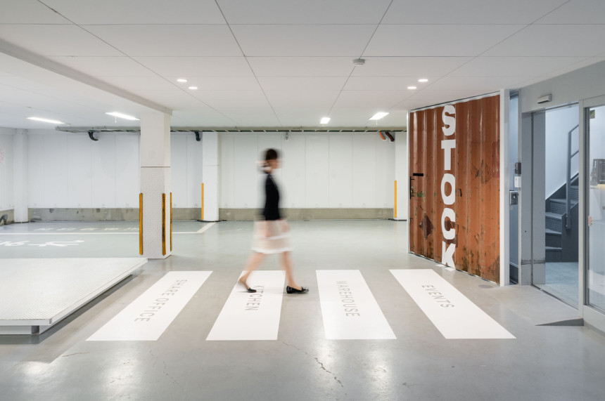 聯合辦公空間,日本辦公室設計,倉庫改造,辦公空間