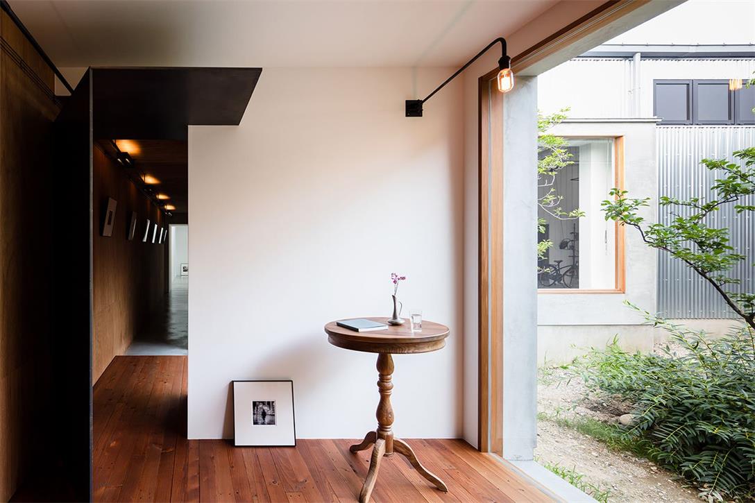 日本住宅設計，攝影工作室兼自住宅設計，住宅改造設計，極簡風格住宅設計，住宅空間