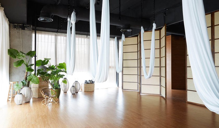 康希建築設計事務所，瑜伽教室設計，上海瑜伽室設計，瑜伽室設計