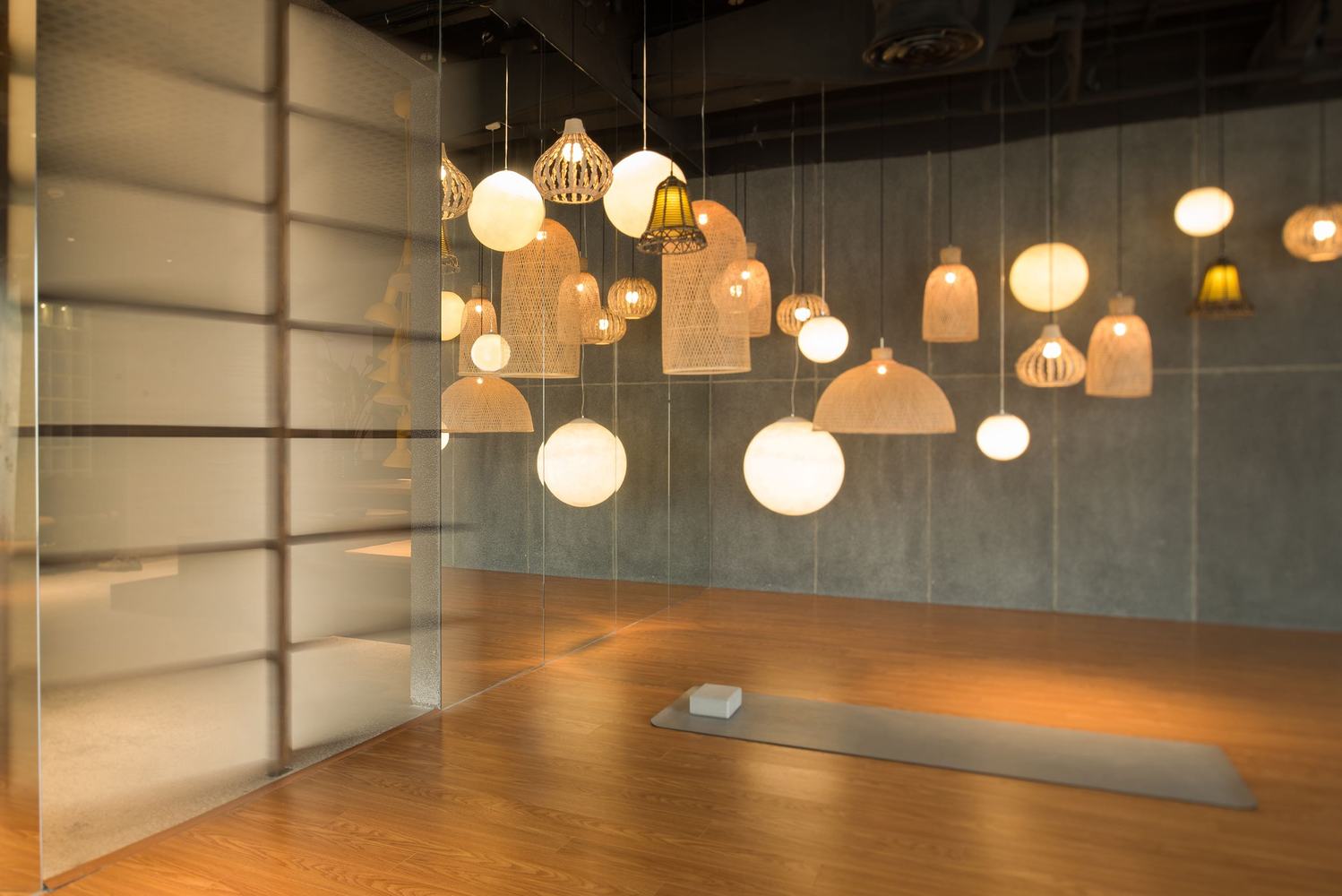 康希建築設計事務所,瑜伽教室設計,上海瑜伽室設計,瑜伽室設計