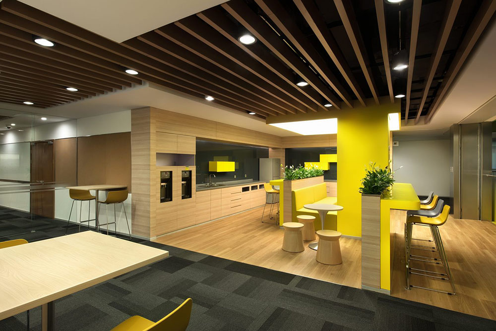 蘇州微軟研發中心，蘇州辦公室設計，現代風格辦公室設計，彩色風格辦公室設計，科技公司辦公室設計