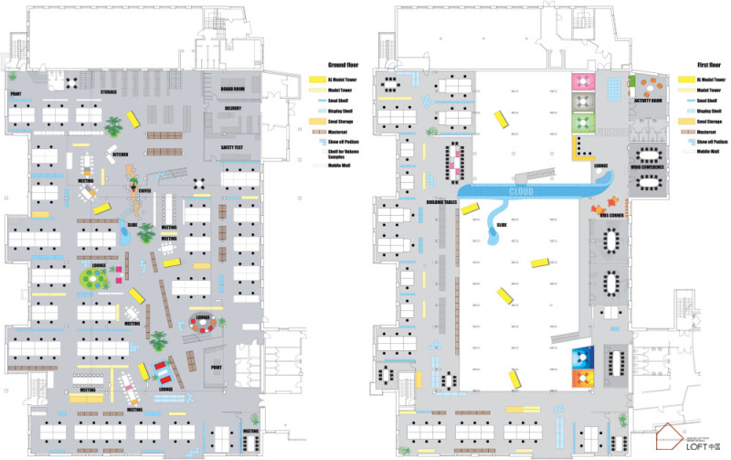 國外LOFT風格辦公室設計