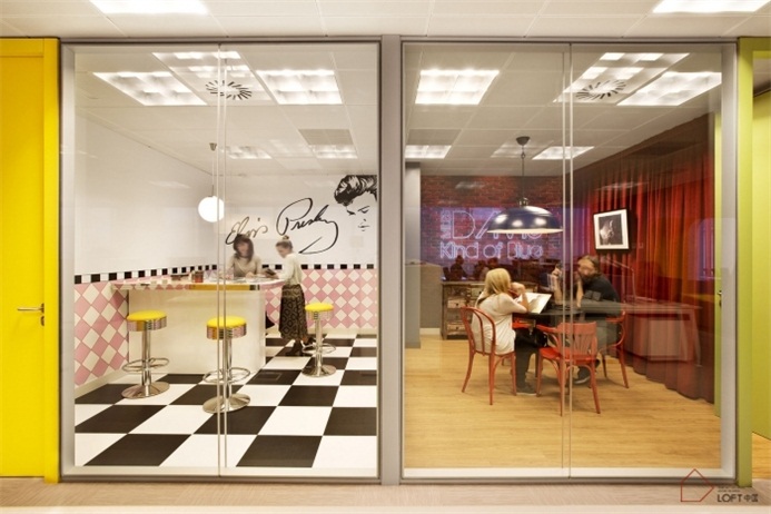 國外LOFT風格辦公室設計