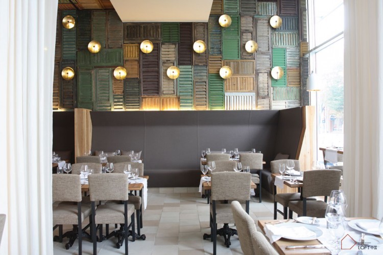 國外LOFT風格餐廳設計