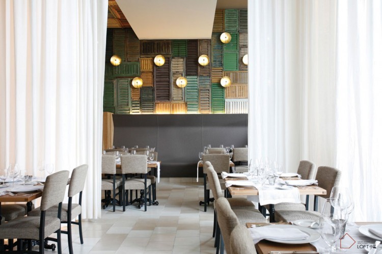 國外LOFT風格餐廳設計