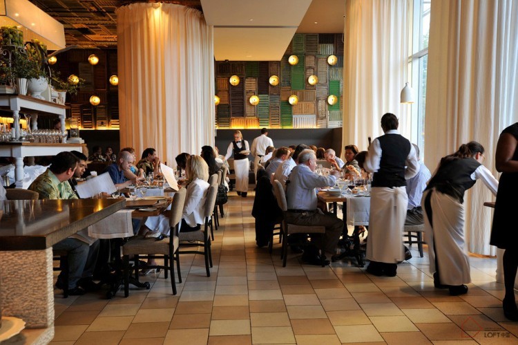 國外LOFT風格餐廳設計