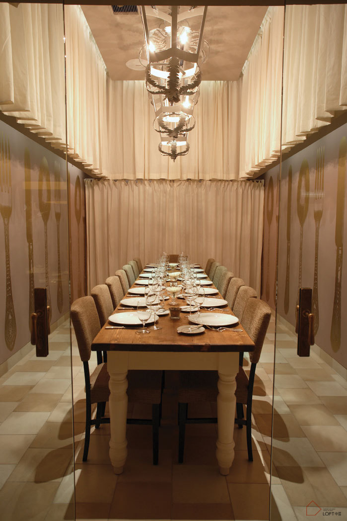 國外LOFT風格餐廳設計