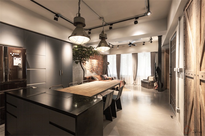 台北55㎡手作設計師的工業風老屋 台北55㎡手作設計師的工業風老屋