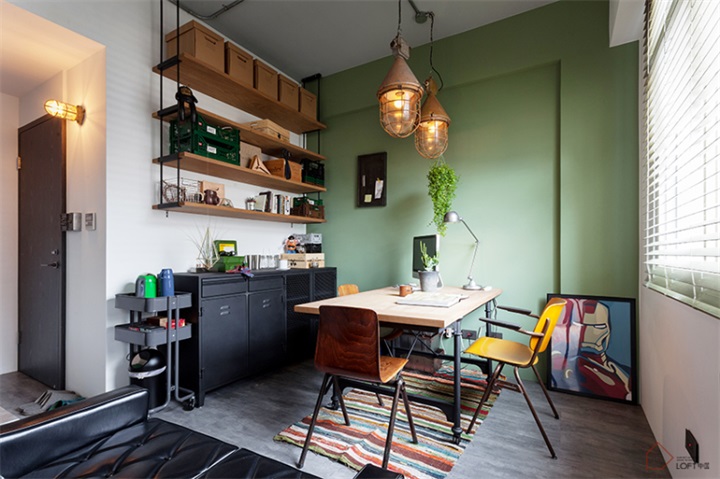 台北42平米清爽工業風小套房 台北42平米清爽工業風小套房