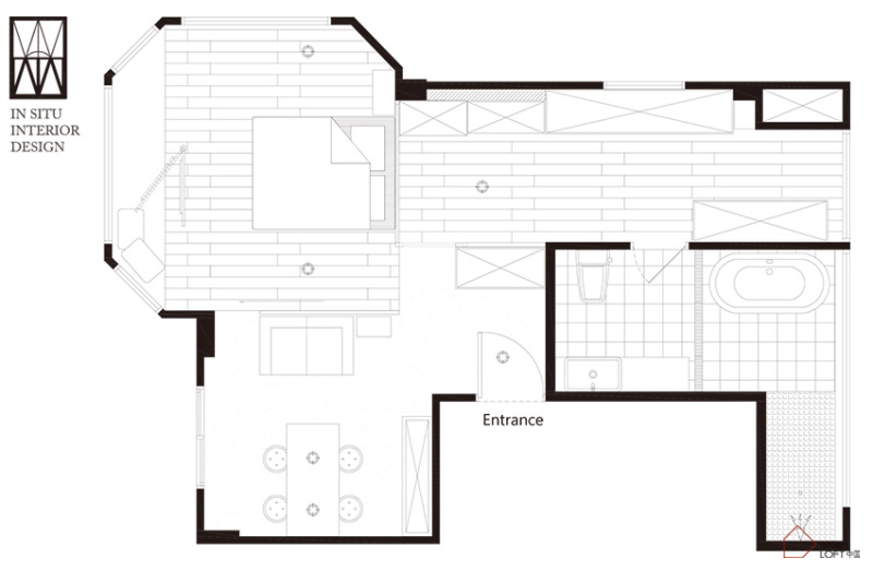 台北42平米清爽工業風小套房 台北42平米清爽工業風小套房