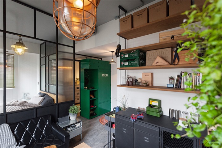 台北42平米清爽工業風小套房 台北42平米清爽工業風小套房