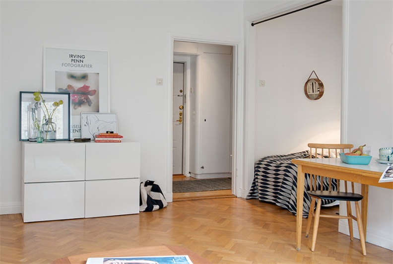 瑞典44平米單身公寓