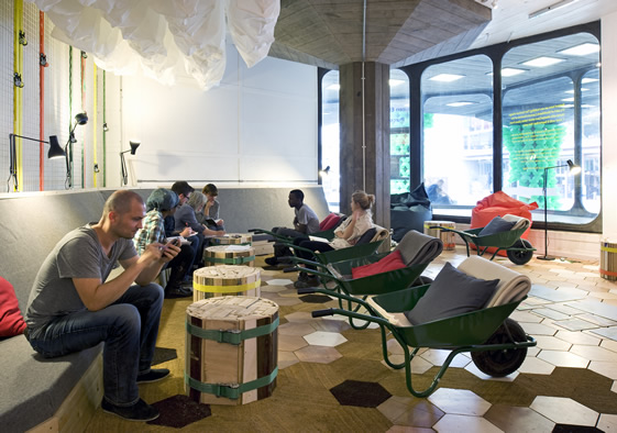 社區中心 建築改造 廢物利用 藝術區