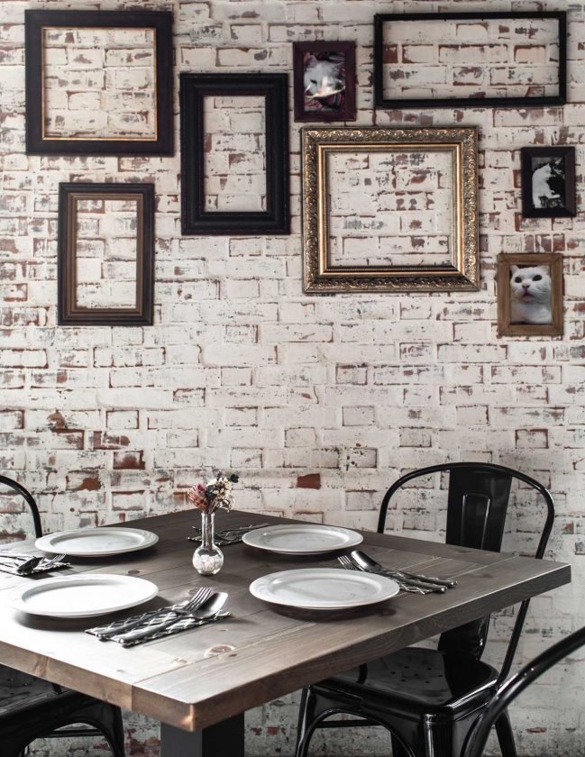 台灣餐廳設計,台中Gatto Bianc咖啡館,餐飲空間,法式風格,法國工業風,