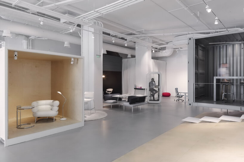 產品展示空間設計,商業空間,展示空間,工業風,集裝箱改造