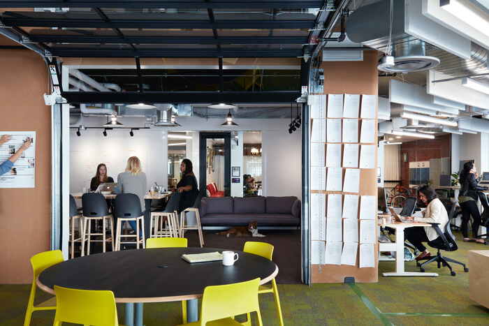辦公室設計,Airbnb辦公室設計,辦公空間,開放式辦公室,Airbnb美國總部擴建