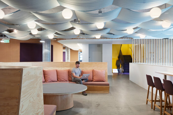 辦公室設計,Airbnb辦公室設計,辦公空間,開放式辦公室,Airbnb美國總部擴建