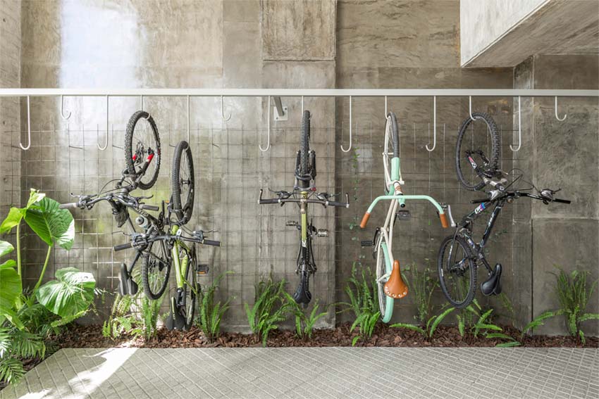 住宅空間,青年公寓設計,商業空間,阿根廷Pueyrredón 1101 Building,清水模