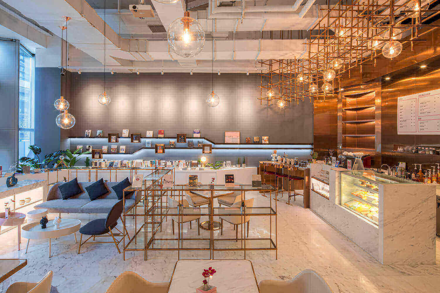 商業空間,書店設計,深圳,合吉空間藝術,鄰間Lingers書吧