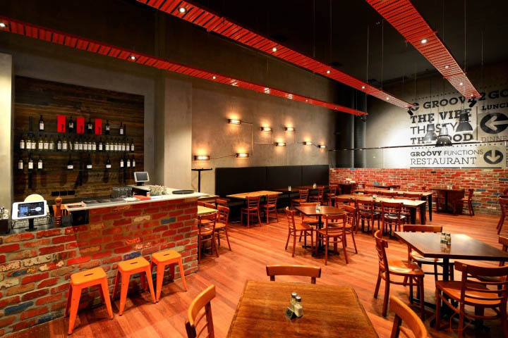 國外LOFT風格餐廳設計