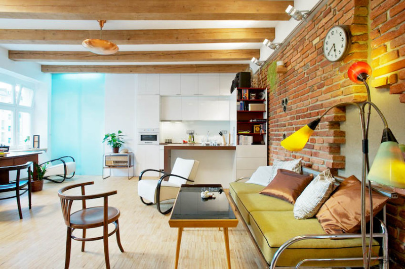 國外LOFT風格公寓設計