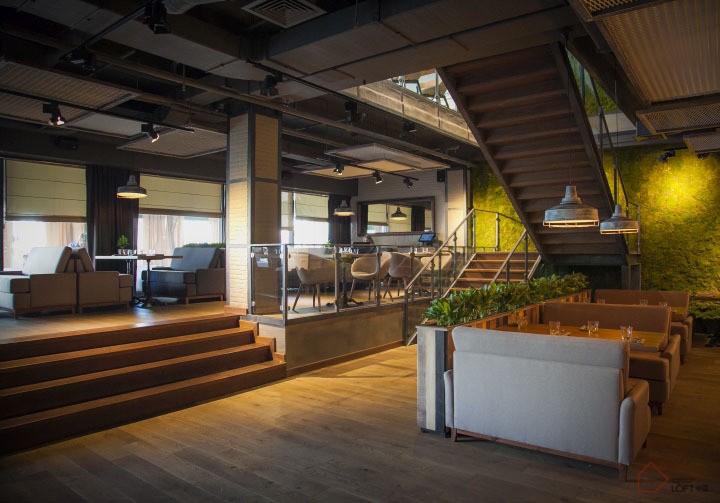 LOFT風格主題餐廳設計