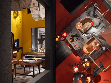 LOFT風格展示空間設計