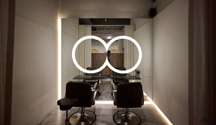 LOFT風格美發店設計