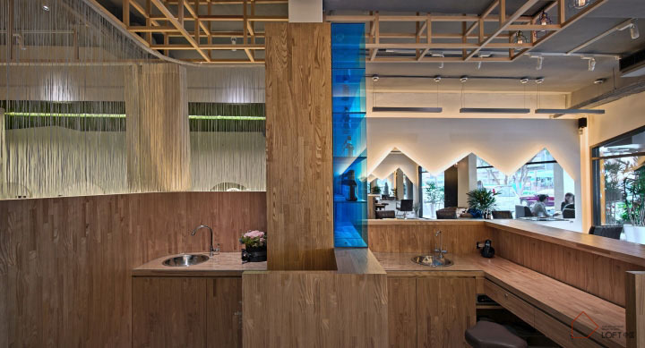 LOFT風格美發店設計