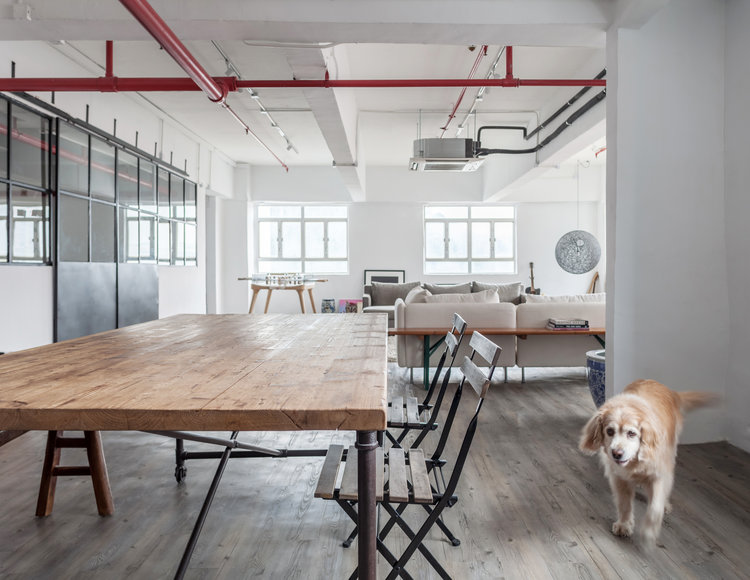 住宅空間,工業風住宅設計,建築改造,舊倉庫改造設計,loft工業風住宅