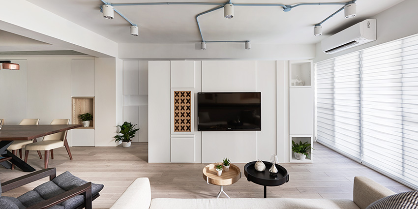 132平米住宅設計,住宅翻新設計,132平米住宅改造設計,北歐風格住宅設計,老房改造