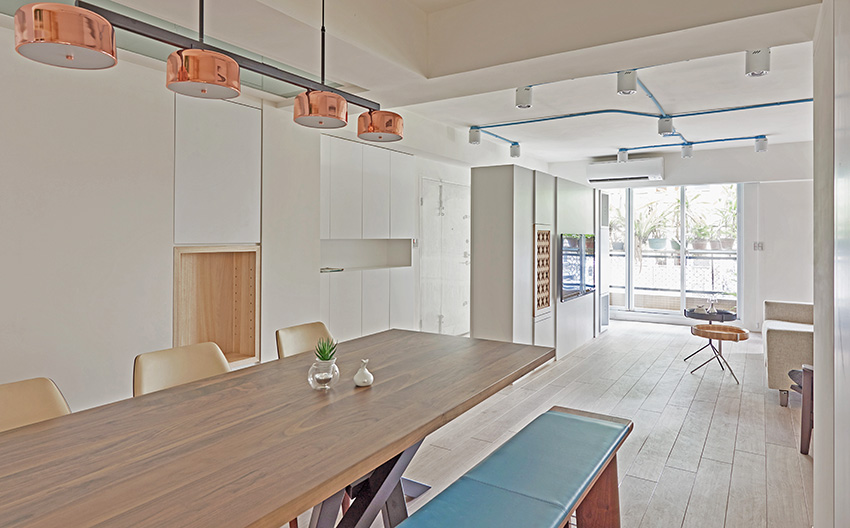 132平米住宅設計,住宅翻新設計,132平米住宅改造設計,北歐風格住宅設計,老房改造