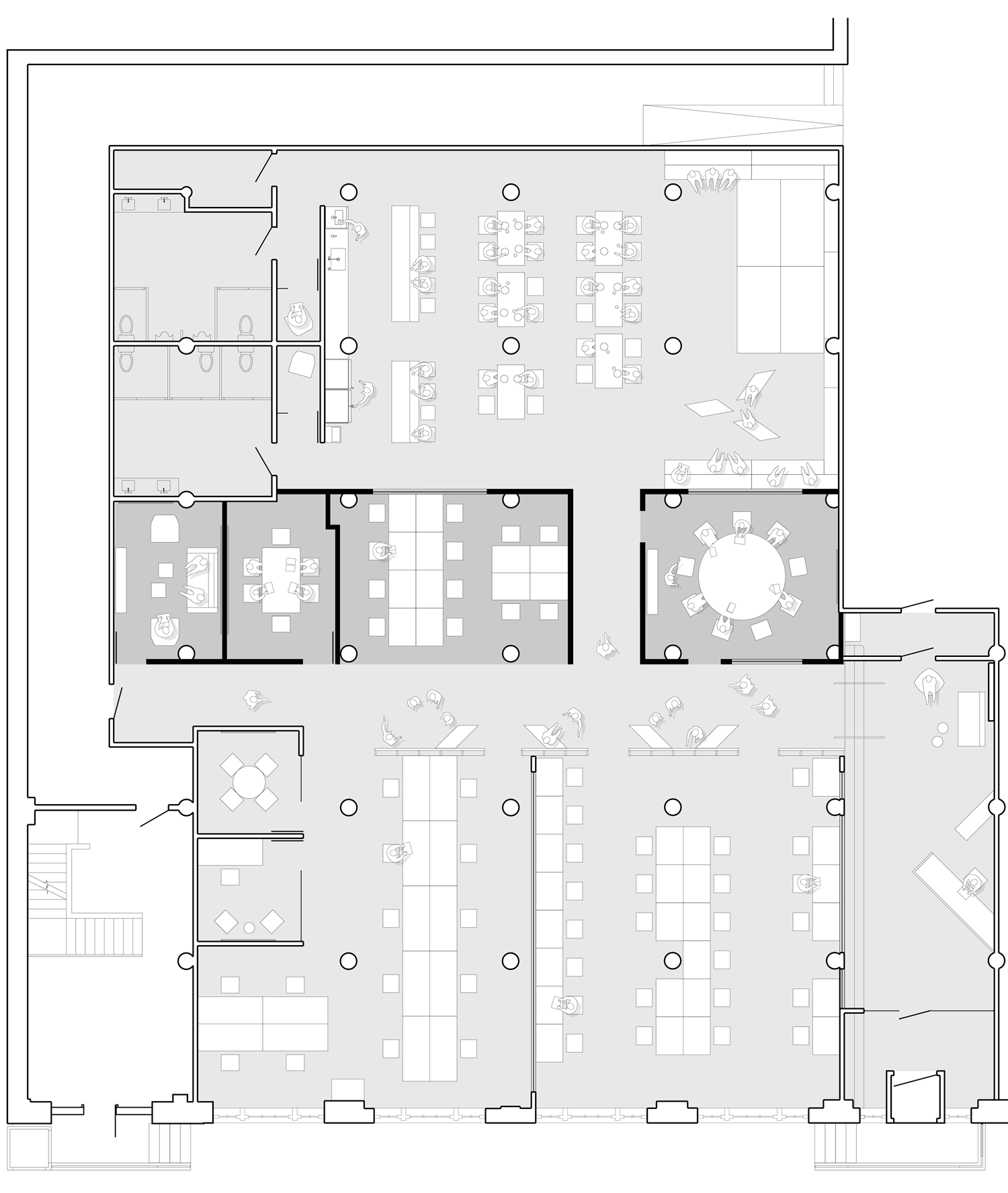辦公空間,國外辦公室設計,軟件公司辦公室,現代風格辦公室