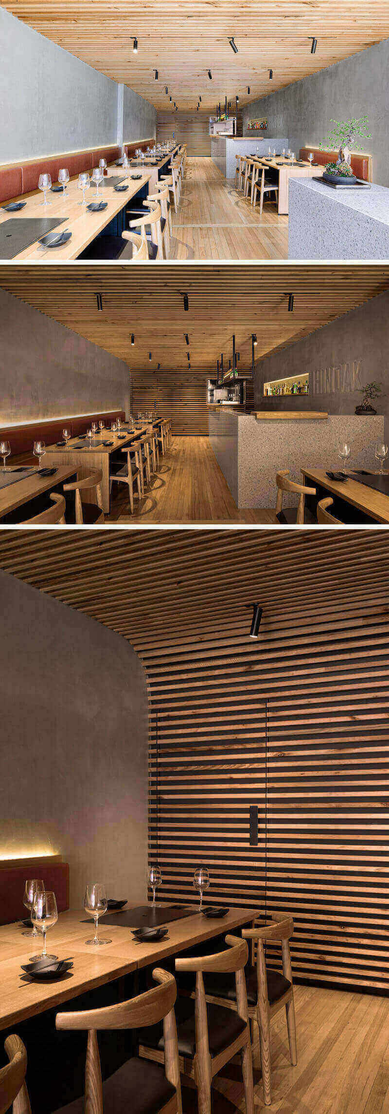 商業空間，餐飲空間，日式風格餐廳，韓國燒烤餐廳設計，木元素