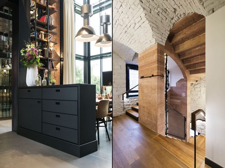 商業空間,酒店空間,建築改造,監獄改造酒店,工業風